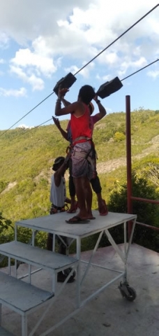 Zip Line Start